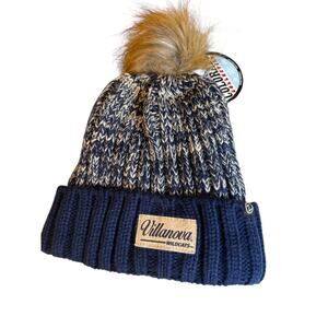 Villanova Wildcats Pom Pom Chunky Knit Beanie Hat